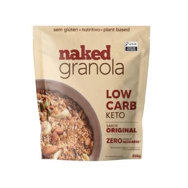 Imagem de Granola Low Carb Keto Sabor Original 250g - Naked
