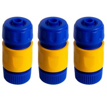 Imagem de 3 Conector de Engate Rápido Rosca Externa 3/4 para Mangueira 1/2" - Pr