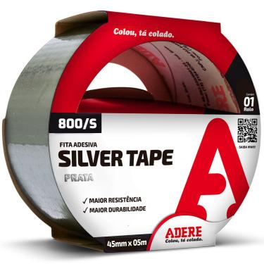 Imagem de Fita Silver Tape Prata 4,5x500cm Adere