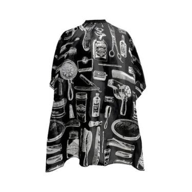 Imagem de Avental Unissex Para Cabeleireiro, Capa De Corte De Cabelo Para Salão,