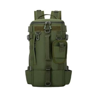 Imagem de Mochila De Pesca Super Grande De 42L Com Assento Para Vara De Pesca, A