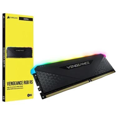 Imagem de Memória Corsair Vengeance RS, RGB, 16GB, 3200MHz, DDR4 - CMG16GX4M1E3200C16