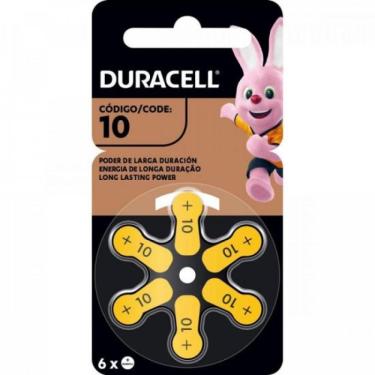 Imagem de Pilha Auditiva 10 (Cartela Com6 Unid.) Duracell