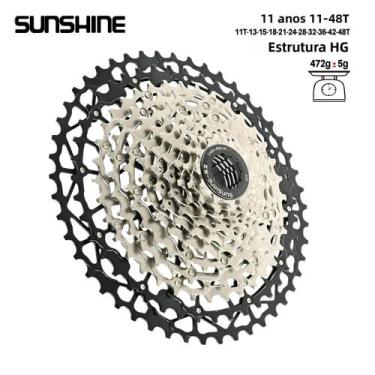 Imagem de Cassete De Bicicleta Em Aço Carbono Ultraleve 9-13 Velocidades HG Para