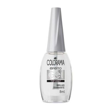 Imagem de Esmalte Colorama Top Coat Efeito Gel Brilho Diamante 8ml