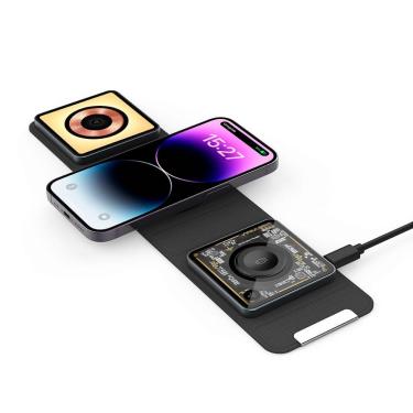 Imagem de Carregador por indução 3 em 1 Wireless Sem Fio Future [Universal] - Gshield