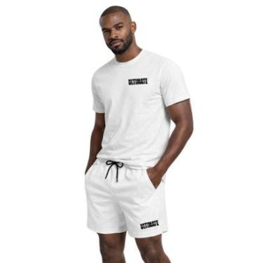 Imagem de Conjunto Masculino Camiseta Algodão Estampada E Short Tactel Ultimate-Masculino