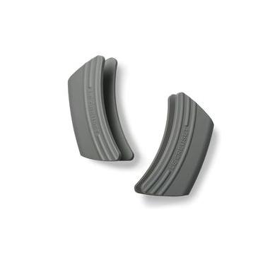 Imagem de Pegador de Alças Silicone 2 Peças Cinza Flint Le Creuset