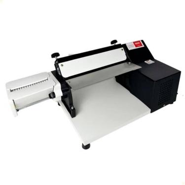 Imagem de Cilindro Laminador Elétrico Malta 28 Cm Com Cortador De Talharim Preto 110V 3117003