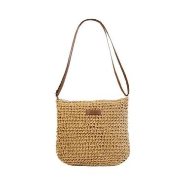 Imagem de Chapéu De Palha Feminino De Verão Para Praia, Feito À Mão, Estilo Core