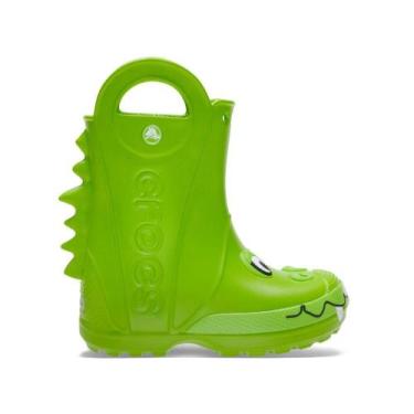 Imagem de Bota Crocs Handle It Duke Rain Boot K Crocs Green, 32, Crocs green