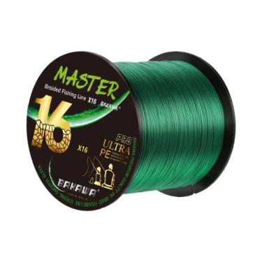 Imagem de Linha De Pesca Trançada Japonesa BAKAWA X16 De 500M Para Carpas E Outr