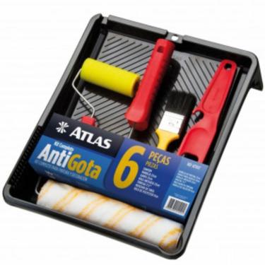 Imagem de Kit Para Pintura Anti-gota Completo Com 6 Peças - At1017 - Pincéis Atlas