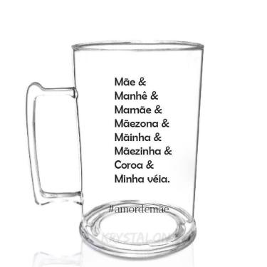 Imagem de Caneca Chopp Personalizada Para Dia Das Mães - Manhe
