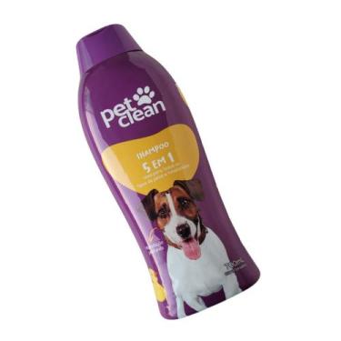 Imagem de Shampoo 5x1 Pet Clean 700ml Cães Cachorros Pet