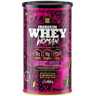 Imagem de Whey Protein Woman Body Collagen 450g Iridium Labs Sabor Milkshake de 