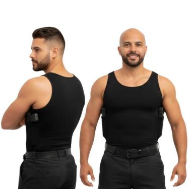 Imagem de Regata Para CAC Porta 2 Carregadores - Fanáticos Por Cintas, Preto, De