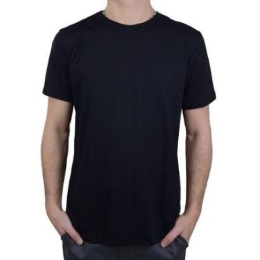 Imagem de Camiseta Masculina MC Olho Fatal Algodão Pima Preta - 401347-Masculino