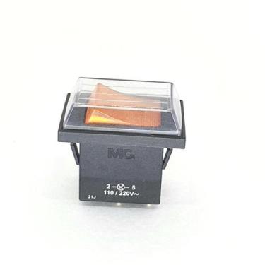 Imagem de Interruptor Liga Desliga Luz Laranja Margirius Capa Protetor - MARGIRU