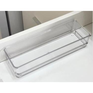 Imagem de Organizador Plástico para Gavetas MEK 24,5x8,2x5,1