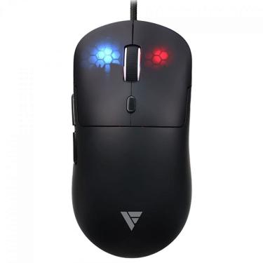 Imagem de Mouse Gamer Force One Supernova V2, RGB, USB, Sensor 3327, 12.400 DPI, 6 Botões, Preto