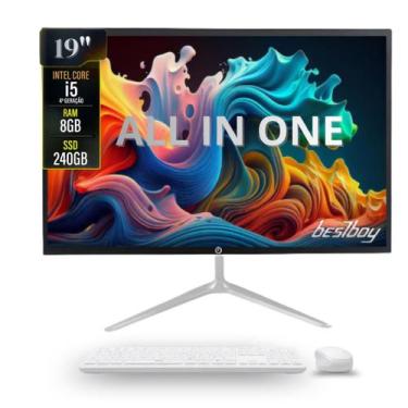 Imagem de COMPUTADOR AIO IN ONE WORK MACHINE BESTBOY INTEL CORE I5 4º 8GB RAM SS