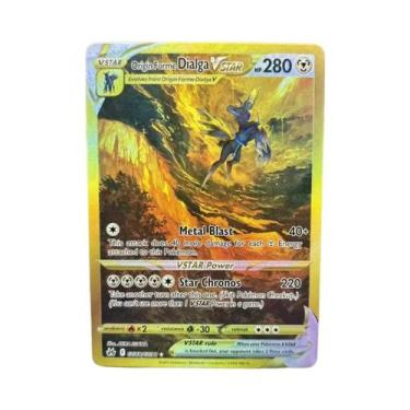 Imagem de Cartas PTCG Psyduck Salamence Crobat Mewtwo DIY EN - Jogo Clássico Fei