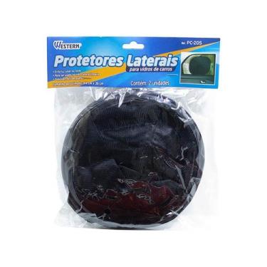 Imagem de Protetor Lateral Para Vidro De Carro Tapa Sol 2 Peças Western Cód.PC-2