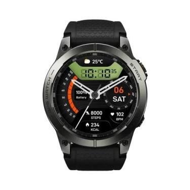 Imagem de Relógio Inteligente Masculino Zeblaze Stratos 3 pro Com GPS Bluetooth 