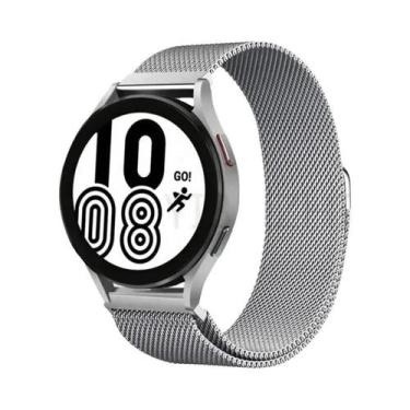 Imagem de Pulseira Milanese Para Samsung Galaxy Watch 20mm 22mm Compatível Com H