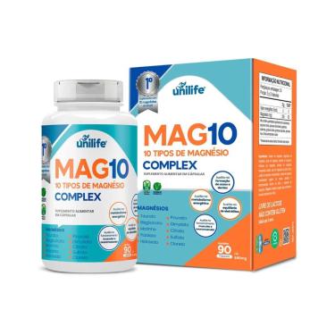 Imagem de Mag 10 Complex 10 Magnésios 90 caps Unilife-Unissex