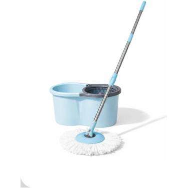 Imagem de Mop Limpeza Mor 8L com Balde Centrifugador Microfibra Prático