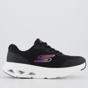 Imagem de Tênis Skechers Glide Step Vortex Feminino Preto, 40