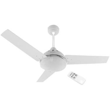 Imagem de Ventilador de Teto com Controle Remoto BVT02B 3 Pás Branco 220V Britân