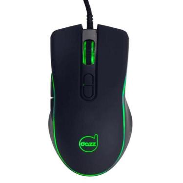 Imagem de Mouse Gamer Dazz GMO1000 Preto RGB 3600 DPI USB Com Fio 7276