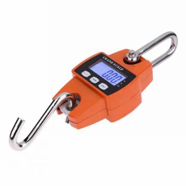 Imagem de Balança Digital tipo Guindaste 300kg Portátil com Display LCD e Pilhas