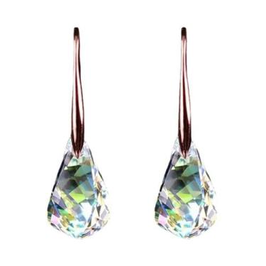 Imagem de Brincos Elegantes Longos Com Franjas De Cristal Para Mulheres, Cor AB,