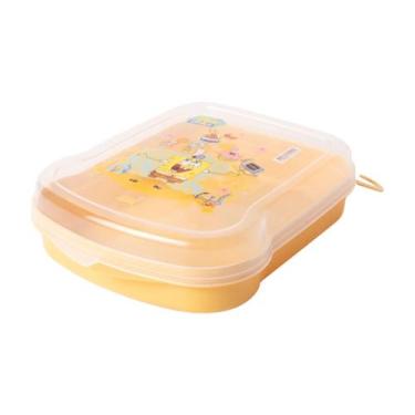 Imagem de Sanduicheira Escolar Porta Lanches Bob Esponja - Plasútil - Plasutil