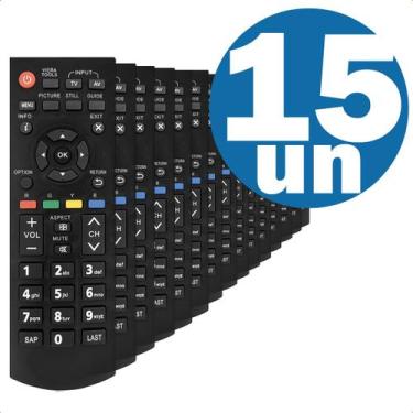 Imagem de Controle Remoto Compatível com TV Panasonic TC 32A400B TC 39A400B - Li