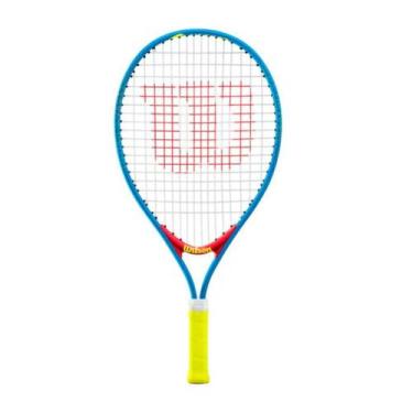 Imagem de Raquete Tênis Us Open Jr 21 Wilson Principiante Azul Claro