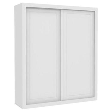 Imagem de Guarda Roupa Tutto New 2 Portas de Correr Branco Acetinado - Matic - M