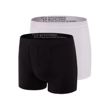 Imagem de Kit com 2 Cuecas Boxer Trifil 4620 Colorido, Branco, G