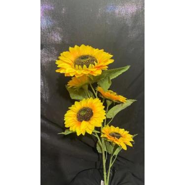 Imagem de Arranjo de flores artificial Girassol - Vitória presentes
