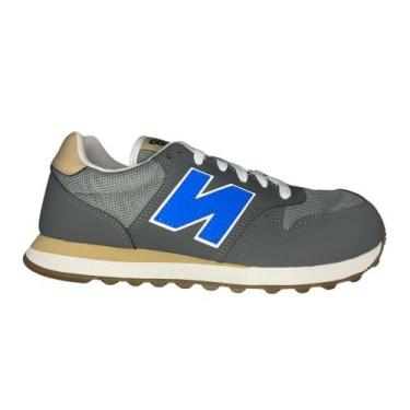 Imagem de Tênis new balance casual ref: gm500kb2 masculino, Grafite, 41