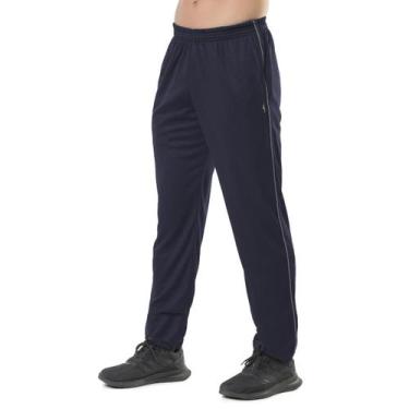 Imagem de Calça esportiva masculina 2 bolsos e cordão plus size academia treino 