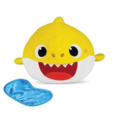 Imagem de Baby Shark pelucia hora de dormir com musica - Amarelo SUNNY