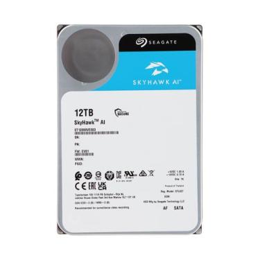 Imagem de HD 12TB Seagate Skyhawk AI Surveillance SATA III 6GBs 512MB 7200RPM 3,