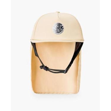 Imagem de Boné Rip Curl Surf Series Khaki Poliéster Aba Flutuante Hidrofóbico Aj