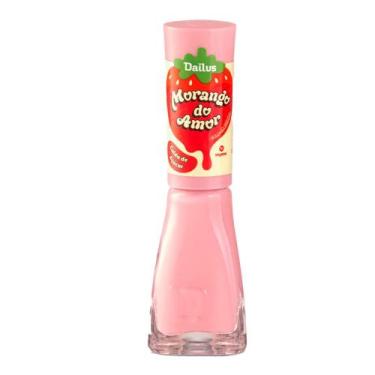 Imagem de Esmalte Dailus Morango do Amor Vegano Cor Calda de Açúcar 8ml