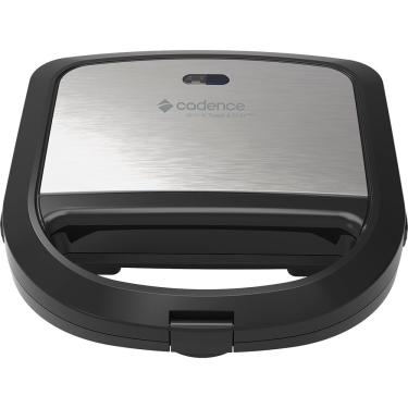 Imagem de Sanduicheira Elétrica Cadence SAN615 Toast & Grill Prime Inox Chapa Antiaderente 750W Inox 110V